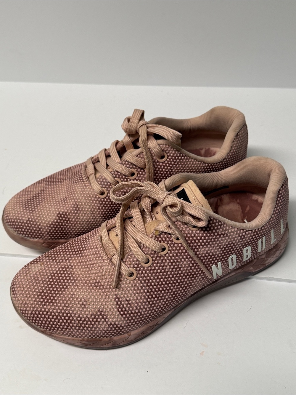 NOBULL Outwork Rose Camouflage Sneakers Size 8